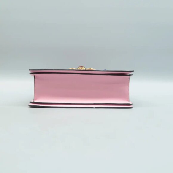 100% Authentic GUCCI Queen Margaret Multicolor Leather Satchel - Picture 6 of 12